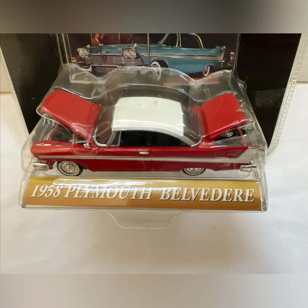 NEW Ertl 1958 Plymouth Belvedere American Muscle Car Die-Cast Metal Limited Ed